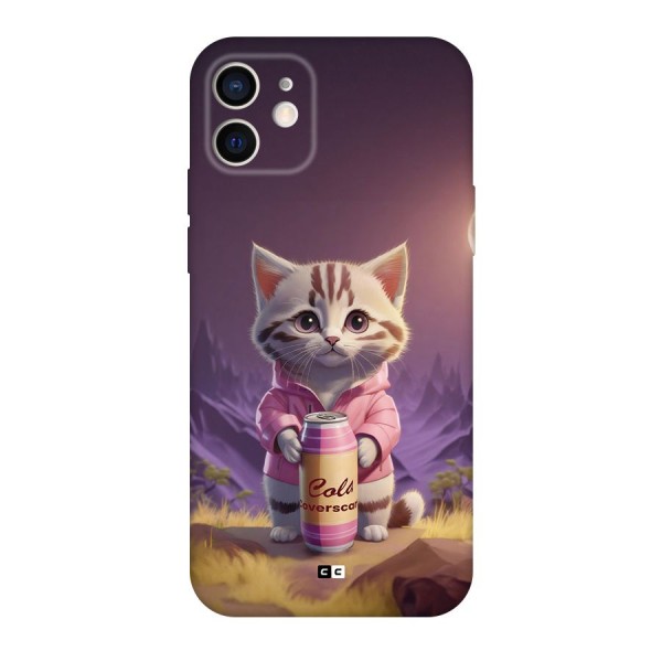 Cat Holding Can Back Case for iPhone 12 Pro